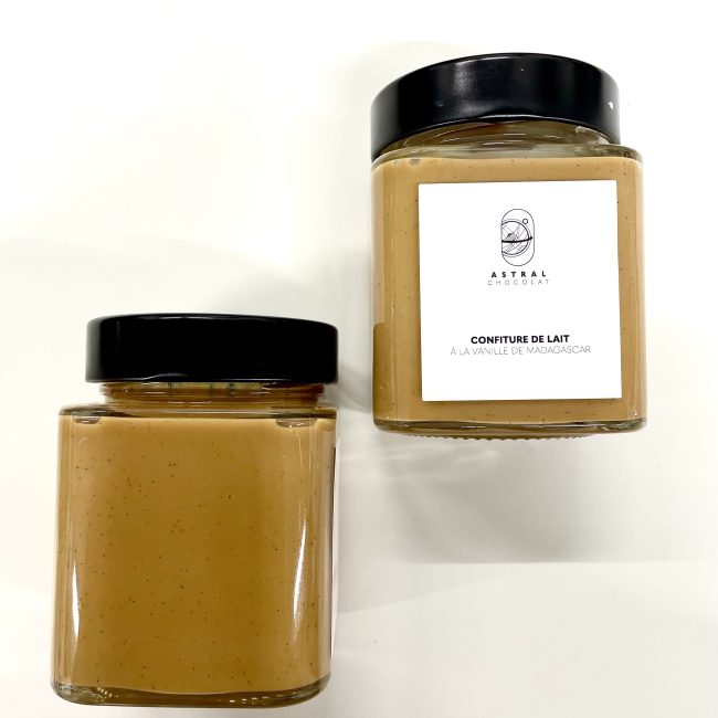 Confiture de lait  à la vanille de madagascar